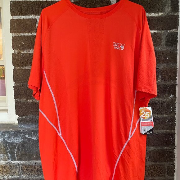 NWT MEN'S MOUNTAIN HARDWEAR CoolRunner Short Sleeve Tee XXL - Picture 2 of 7